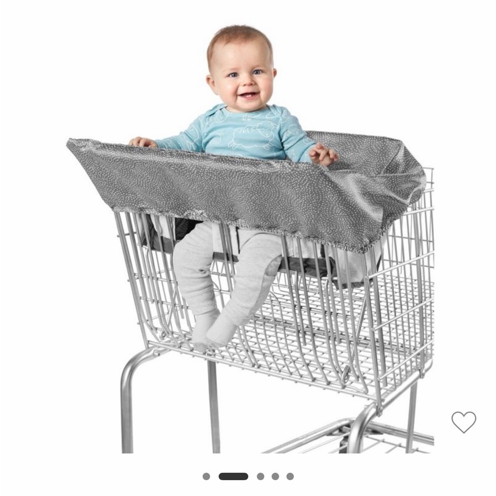 Skip Hop Gray Shopping Cart Cover